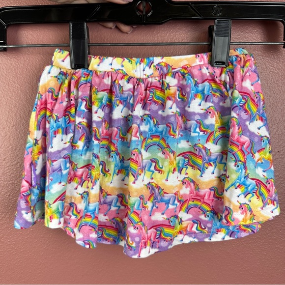 Unicorns Multi Toddler Girl Skort Lisa Frank® Markie™ Magic size 2T pull on - Picture 7 of 7